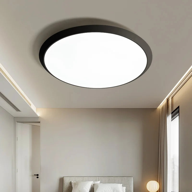 plafonnier led ultramince rond étanche à trois épreuves - vue 4 sur 18