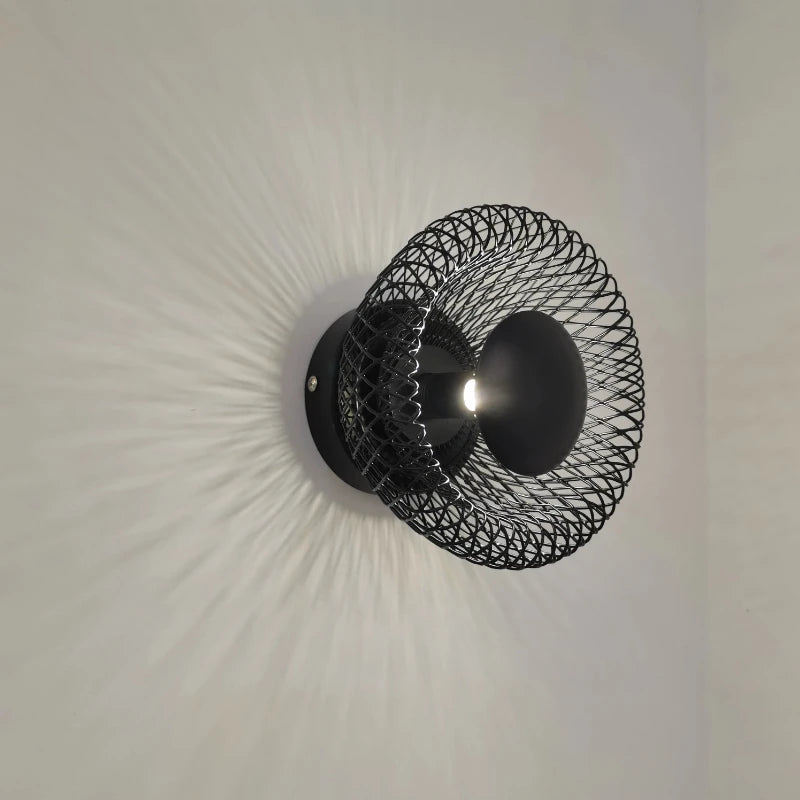 applique murale nordique design nid d'oiseau pour intérieur élégant - vue 7 sur 9