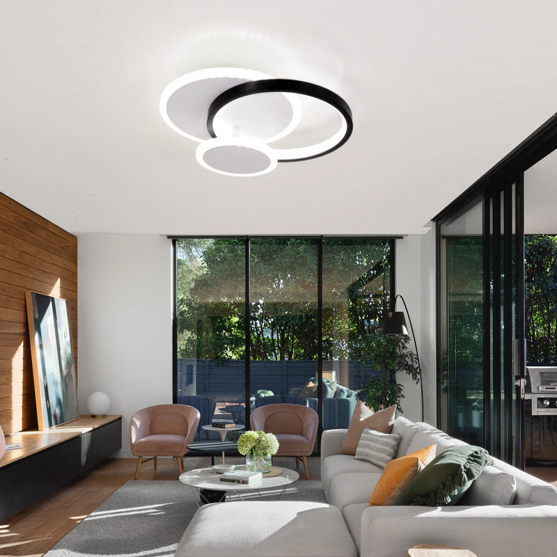 plafonnier led moderne pour décoration intérieure lumineuse