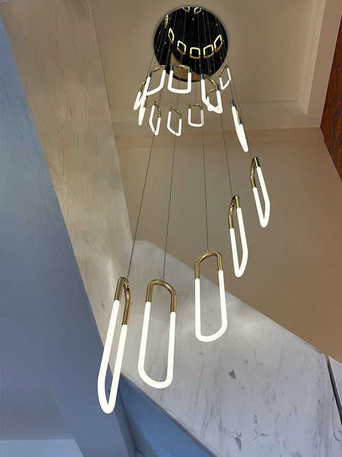 Moderne Pendelleuchte im nordischen Design LED Loft elegant - vue 6 sur 15