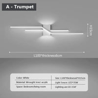 Applique murale LED modernes noir blanc maison intérieur éclairage applique murale