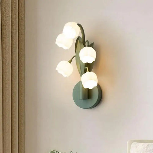 applique murale en verre art déco pour éclairage intérieur