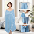 serviette de bain polaire corail séchage rapide antisable