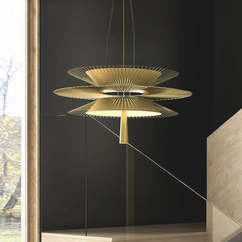 lustre led design nordique pour tables de bar et décoration maison - vue 6 sur 15