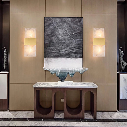 applique murale led en cuivre design créatif et personnalisable