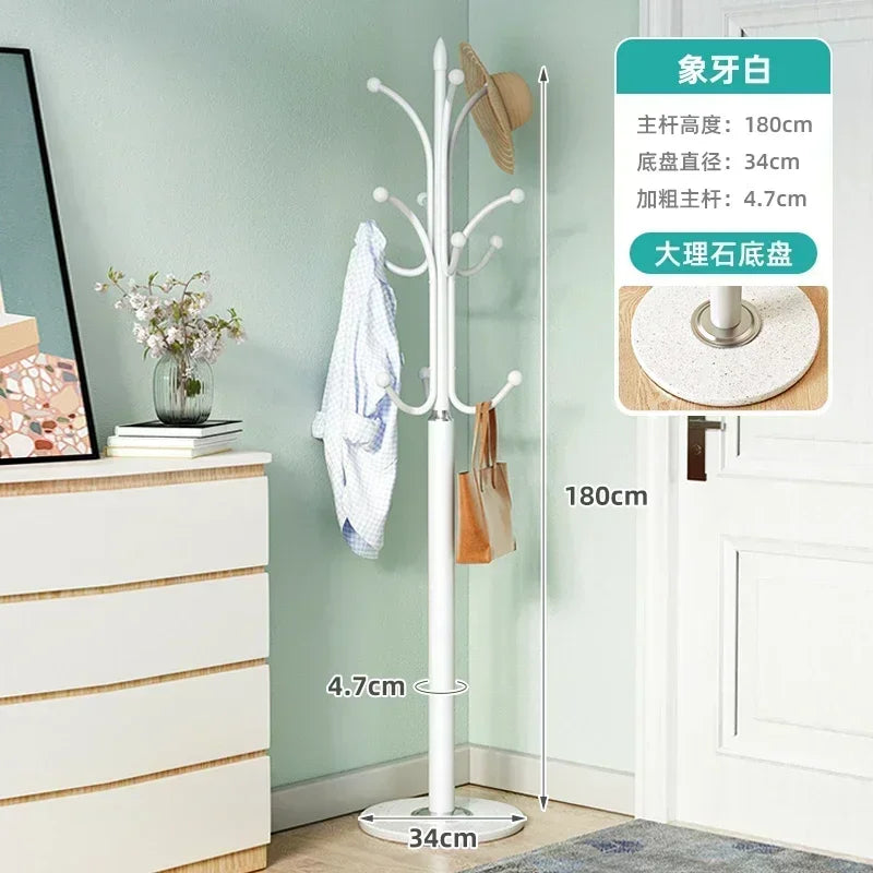 porte-manteau moderne en métal design arbre pour optimiser l'espace - vue 8 sur 13