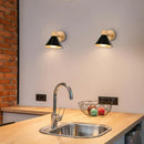 applique murale led nordique bois moderne décor maison