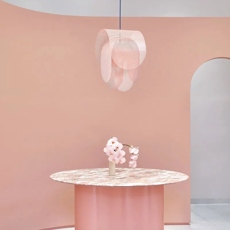 suspension nordic simple rose pour décoration chambre enfant - vue 4 sur 10