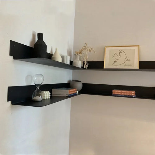 supports de rangement muraux en métal pour une décoration créative - vue 5 sur 6