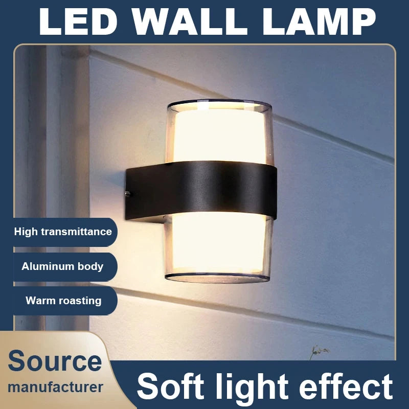 applique murale étanche à led pour extérieur et jardin - vue 4 sur 8