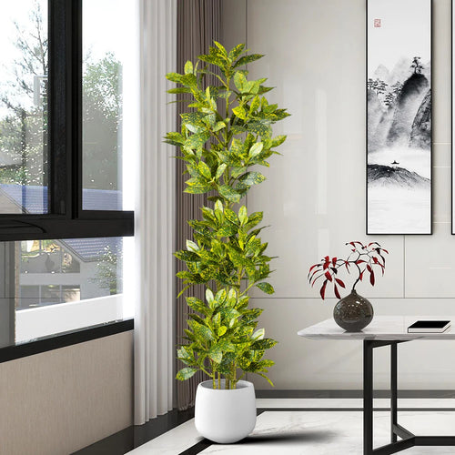 branche de banyan artificielle réaliste pour décoration intérieure et extérieure