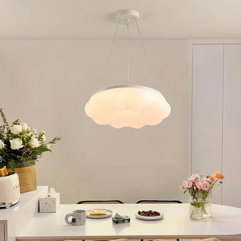 plafonnier led moderne en forme de nuage décoratif intérieur - vue 3 sur 12