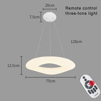 Moderner nordischer LED-Kronleuchter Wolke Pendelleuchte