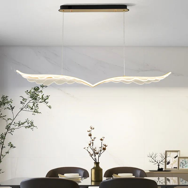 lustre moderne en acrylique pour restaurant et bar 2024 - vue 4 sur 7