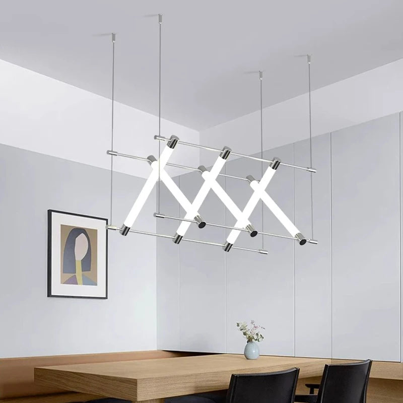 lustre de plafond modernes pour salle à manger luminaire pour éclairage intérieur de salon - vue 6 sur 12