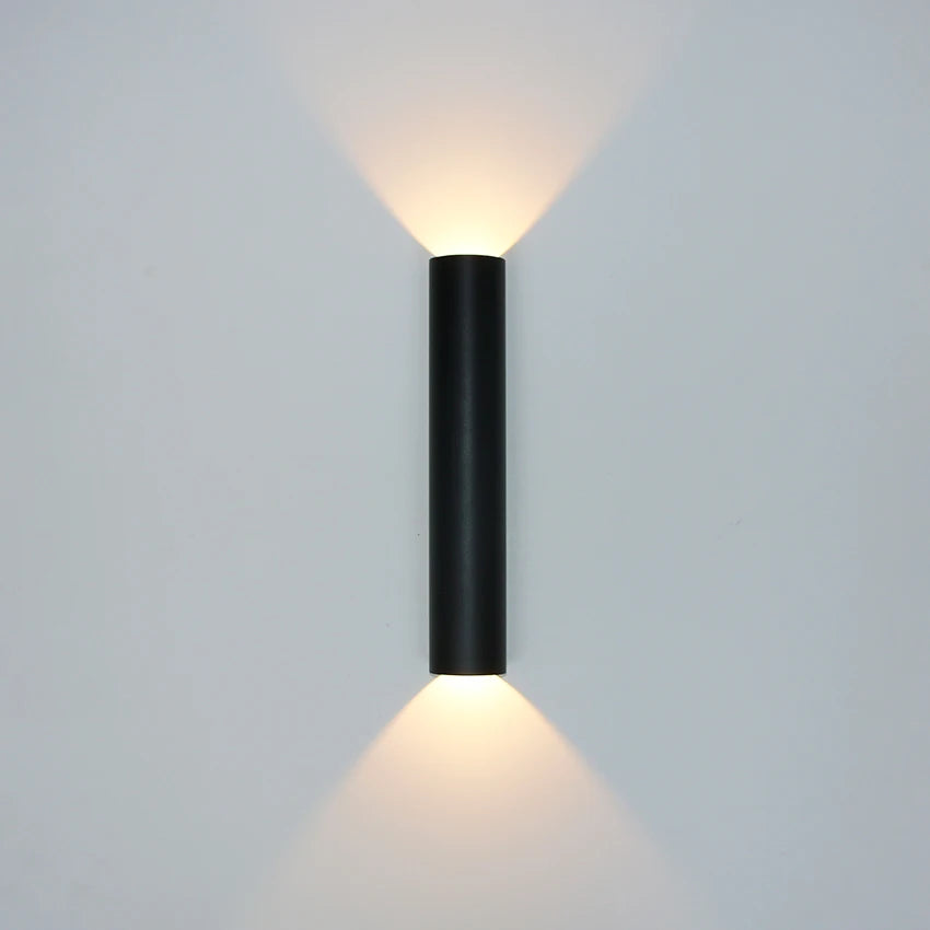 applique murale led en aluminium haut et bas au40 - vue 3 sur 8