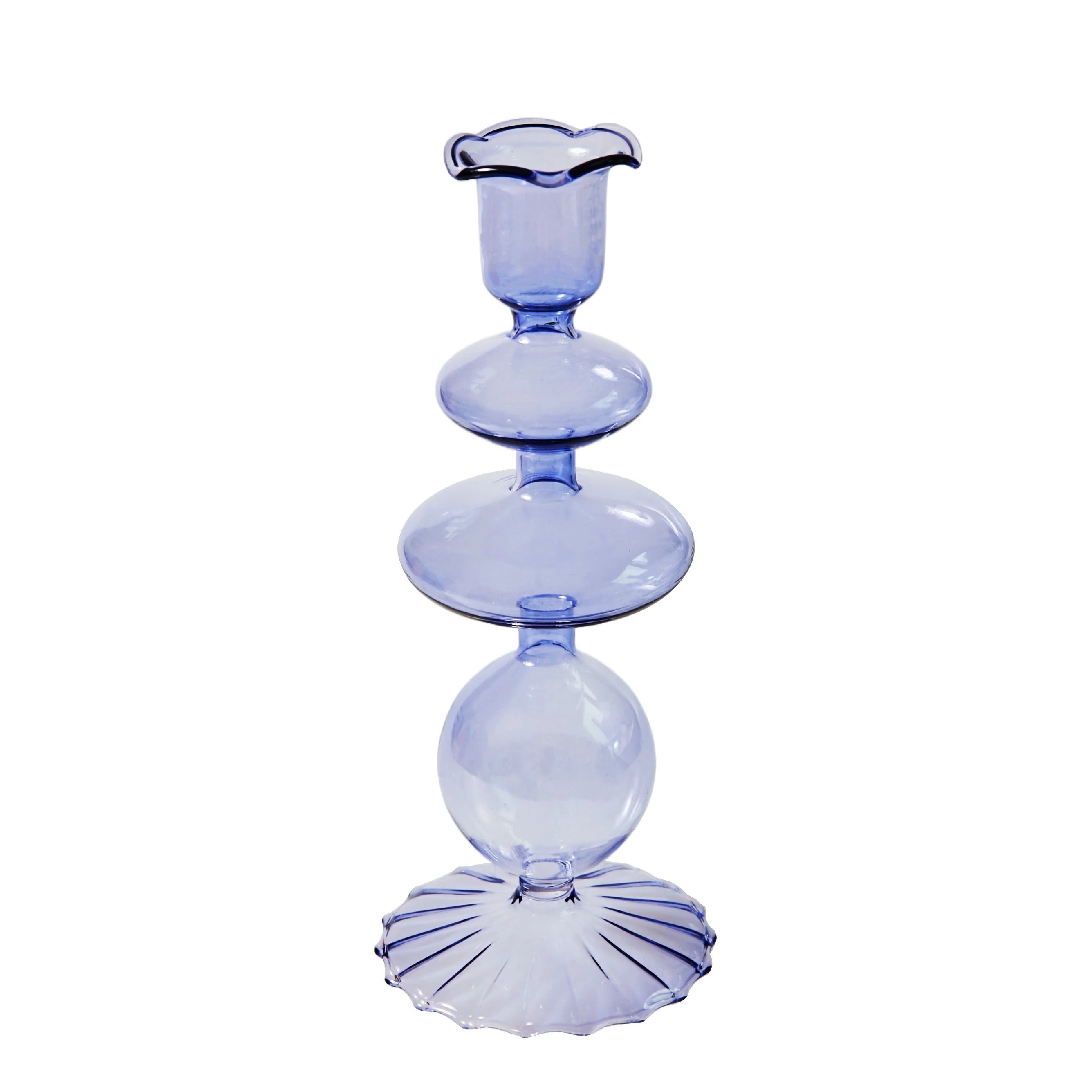 bougeoirs en verre pour décoration de mariage et cadeau Noël - vue 16 sur 24