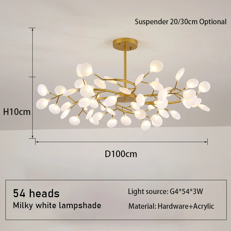 lustre moderne simple design créatif pour décoration intérieure