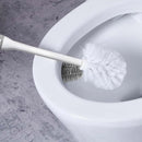 Toilet Brush Set with Under Rim Brush and Storage Caddy for Bathroom Cleaning, 2 Pack