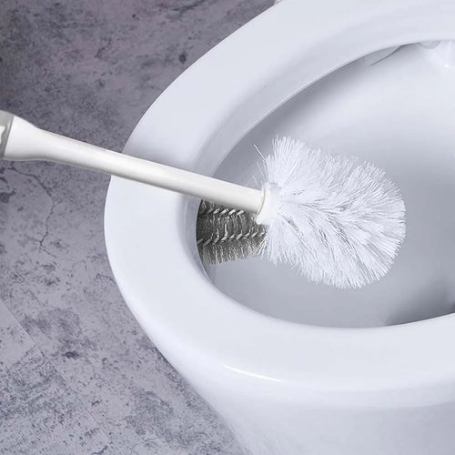Toilet Brush Set with Under Rim Brush and Storage Caddy for Bathroom Cleaning, 2 Pack - vue 6 sur 6