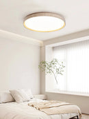 Led plafonnier pierre Downlight monté en Surface rétro luminaires noyer bûche bois couleur chambre salon grande lumière