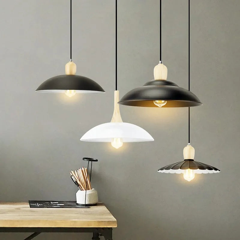 Suspension LED de Style industriel rétro - vue 2 sur 24