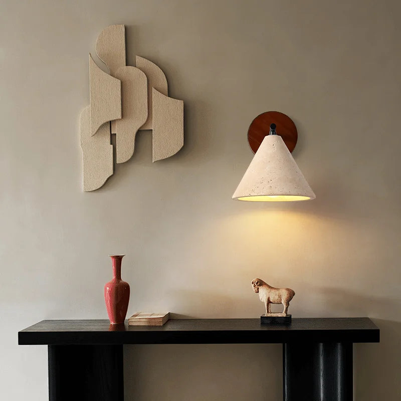 applique murale en pierre naturelle pour décoration intérieure moderne - vue 6 sur 7