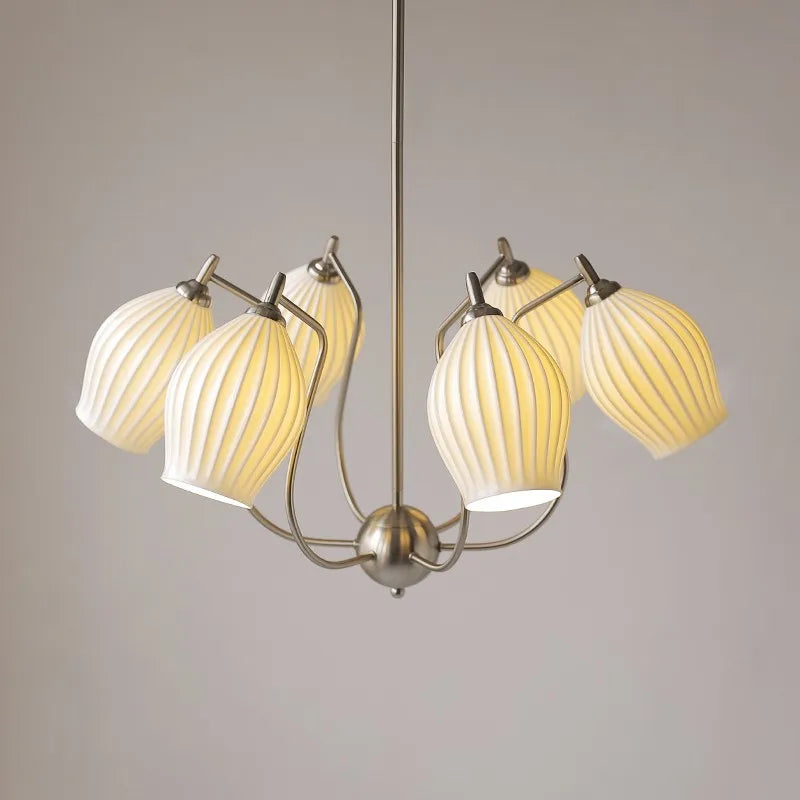 Design-Wandleuchte aus Keramik im Art-Déco-Stil für elegante Beleuchtung - vue 4 sur 10