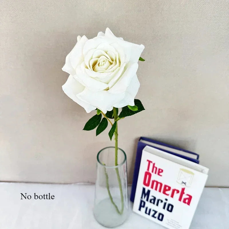 fleurs artificielles roses pour décoration intérieure élégante et moderne - vue 12 sur 16