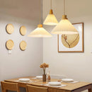 lustre suspendu moderne en bois pour décoration