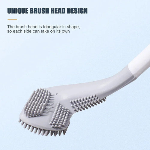 ensemble moderne de brosses hygiéniques pour salle de bain