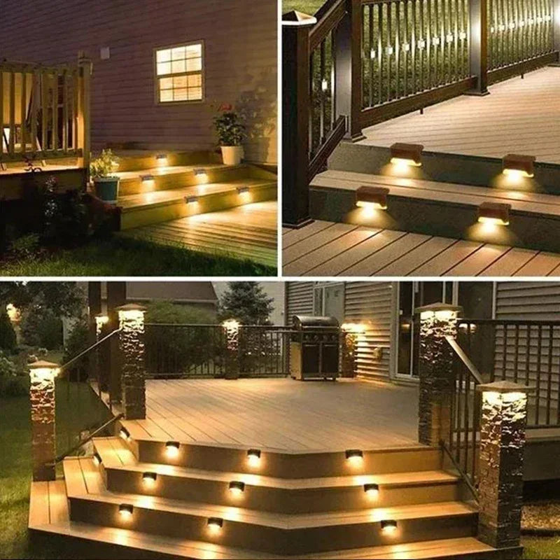 lot de 20 lampes solaires led étanches pour extérieur - vue 4 sur 10
