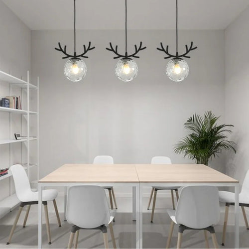 plafonnier led nordique design moderne pour intérieur - vue 4 sur 9