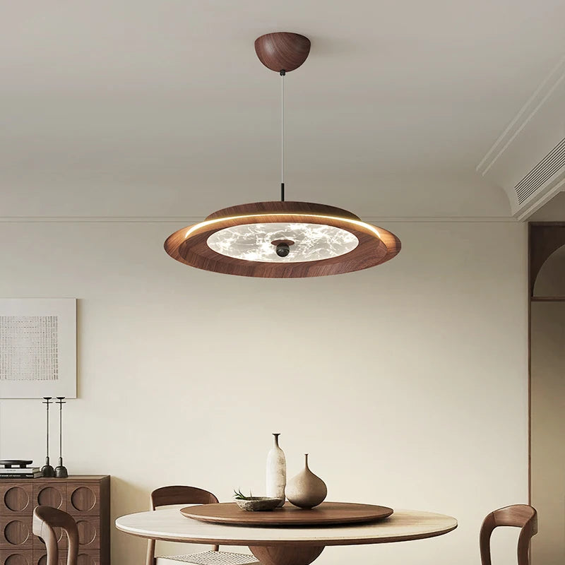 lustre nordique trois têtes éclairage intérieur protection des yeux - vue 7 sur 11