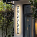 applique murale extérieure étanche en aluminium pour jardin et porche