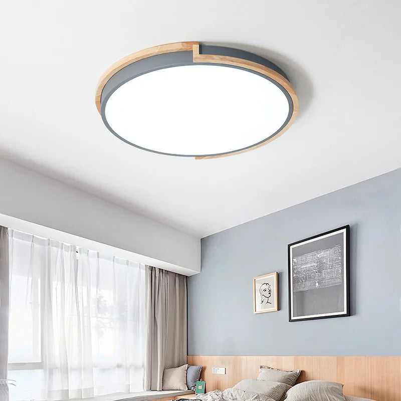 Plafond moderne à LEDs lumière Macaron pour chambre salon salle à manger allée décor à la maison - vue 7 sur 24