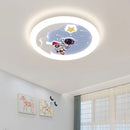 Plafonnier Astronaut für das Kinderzimmer, verspieltes und sicheres Design