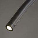 lampe suspendue en laiton noir doré avec led pour bars et restaurants
