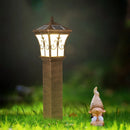 lampe solaire led décorative pour jardin et chemin
