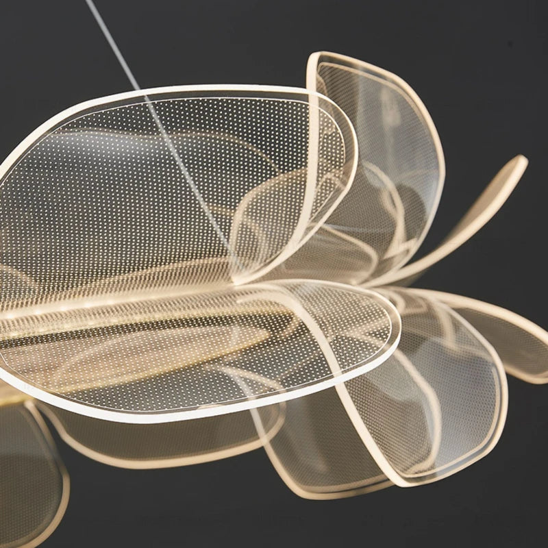 lustre moderne à fleurs pour décoration intérieure élégante - vue 6 sur 7