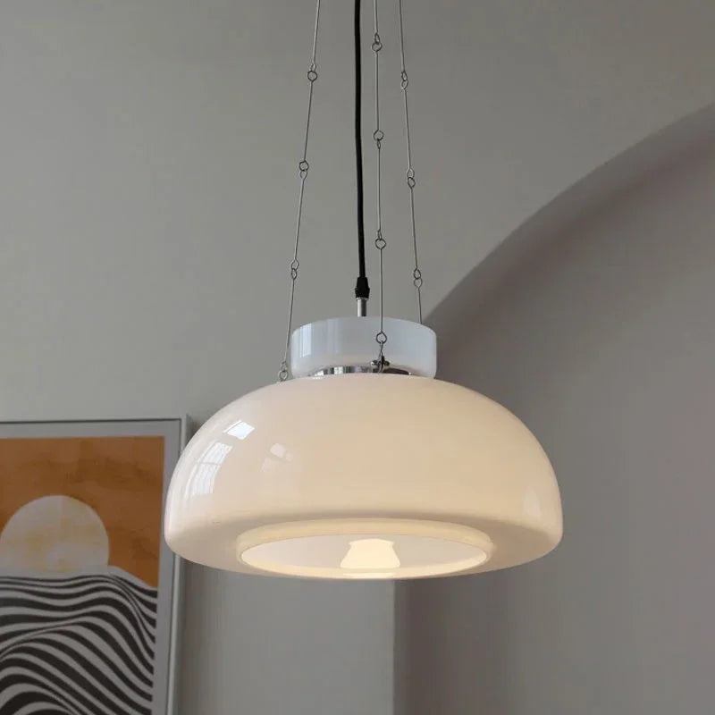 lustre en verre nordique pour décoration intérieur moderne - vue 5 sur 7