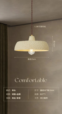 suspension design pour une ambiance chaleureuse et moderne