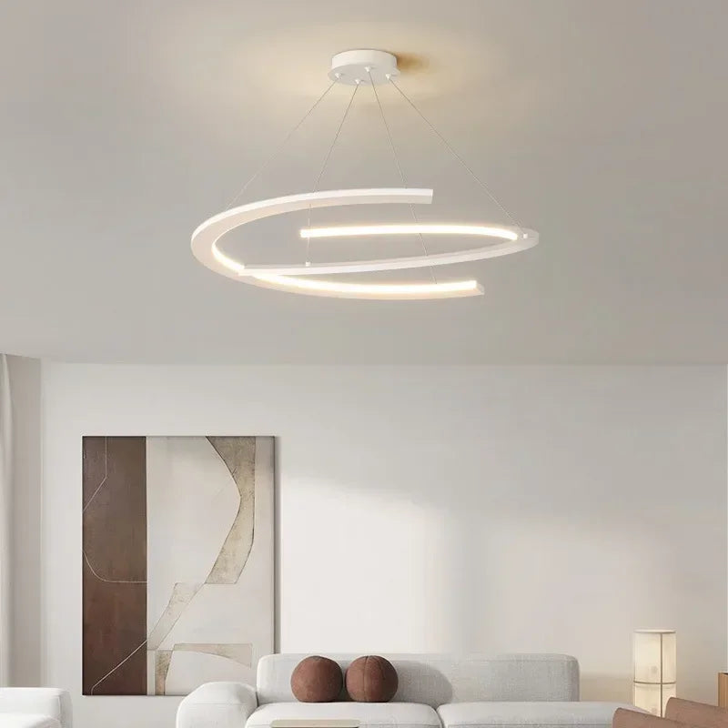 suspension à led moderne pour décoration intérieure élégante - vue 7 sur 21