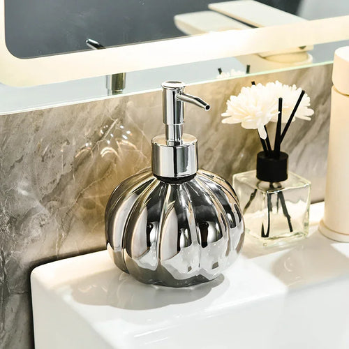 Keramik-Lotiondispenser für Duschgel und Shampoo