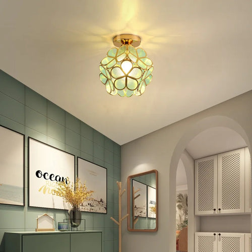 lampes de plafond macaron à tête unique led moderne