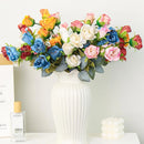 fleurs de rose artificielles pour mariage anniversaire et décoration festive