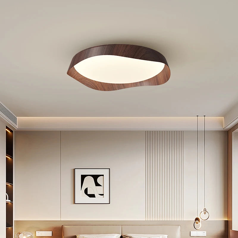 plafonnier LED style wabi-sabi rétro haut de gamme créatif - vue 6 sur 9