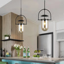 suspension en verre design minimaliste pour espace moderne