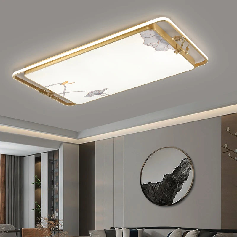 plafonnier led multicolore en émail pour intérieur moderne - vue 6 sur 16