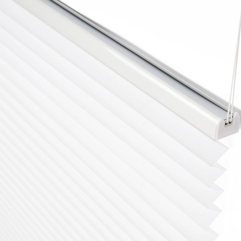 Store plissé occultant sans perçage pour fenêtres